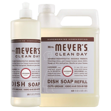 Lavender Dish Soap & Refill Set