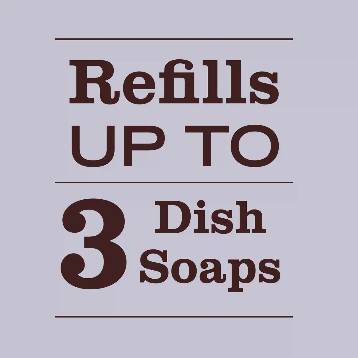 Peony Dish Soap Refill