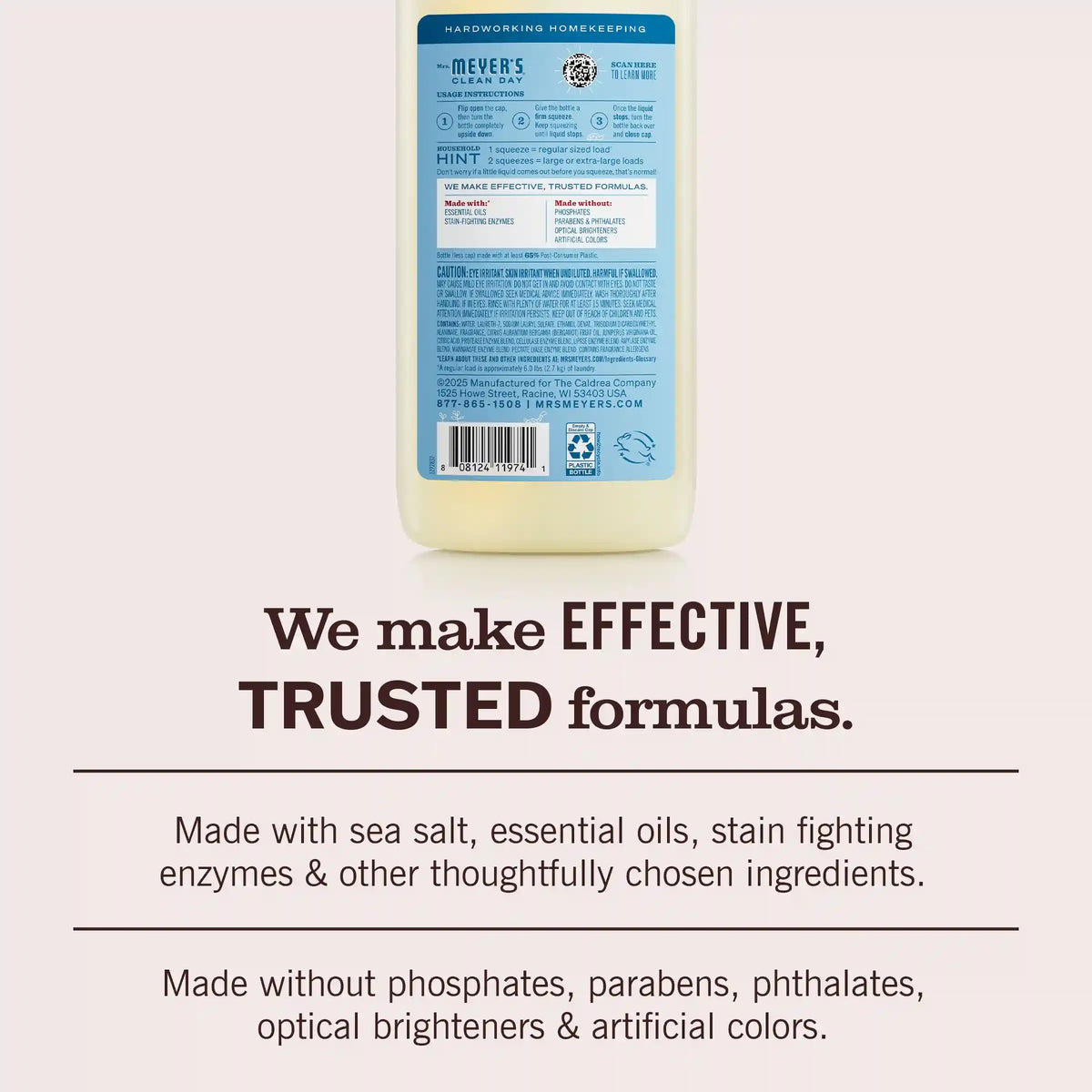 Rain Water Ultra Concentrated Laundry Detergent