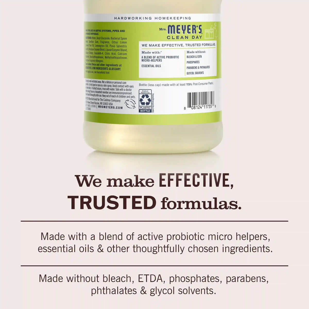 Lemon Verbena Probiotic Drain Maintenance