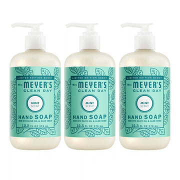 Mint Liquid Hand Soap 3-count Bundle
